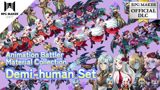 Animation Battler Material Collection Demi-human Set