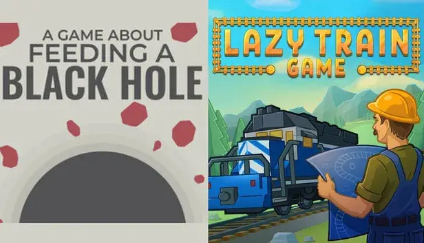A Game About Feeding A Black Hole X Lazy Train Game