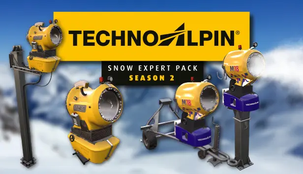 Winter Resort Simulator 2 - TechnoAlpin - Snow Expert Pack