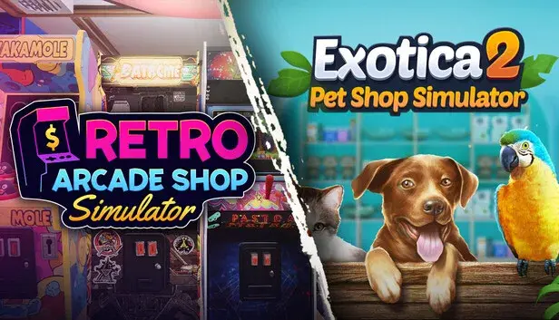 Retro Arcade Shop Simulator x Exotica 2