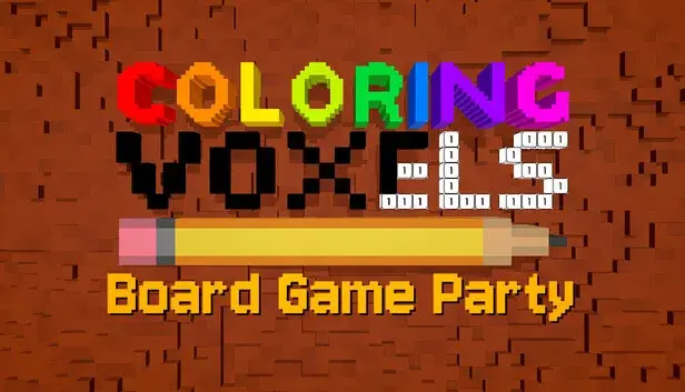 Coloring Voxels - Board Game Party Pack