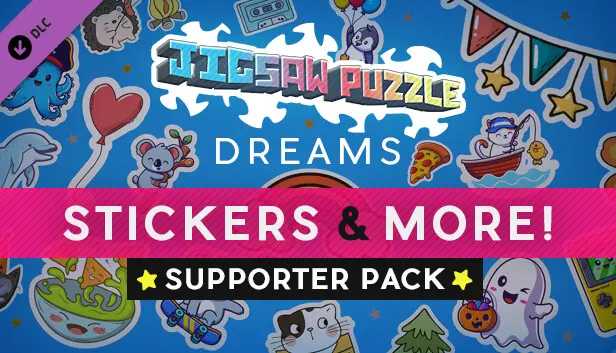 Jigsaw Puzzle Dreams - Stickers and More! Supporter Pack