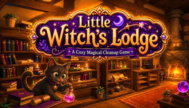 Little Witch’s Lodge A Cozy Magical Cleanup Game
