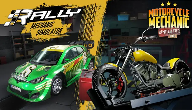 Rally Mechanic & Motorcycle Mechanic Simulator