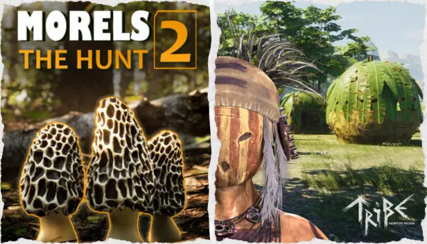 Morels The Hunt 2 and Tribe Primitive Builder