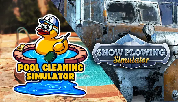 Snow Plowing the Pool