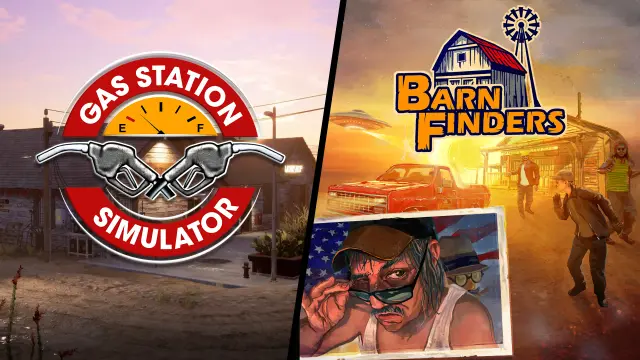 Simulator Bundle: Gas Station Simulator and Barn Finders - Switch
