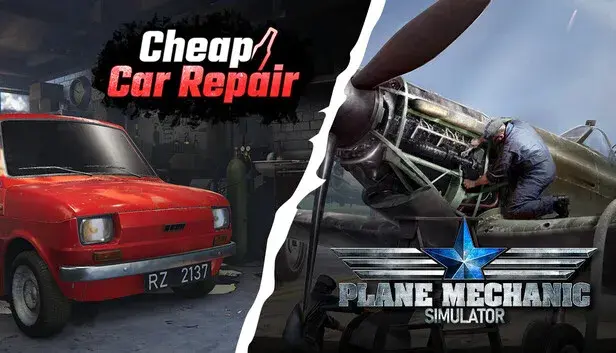 Cheap Car Repair and Plane Mechanic Simulator