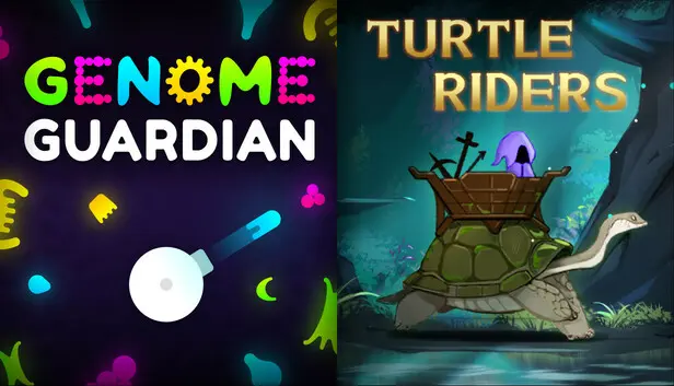 𧬠Genome Guardian Γ Turtle Riders π’: Defense Roguelikes