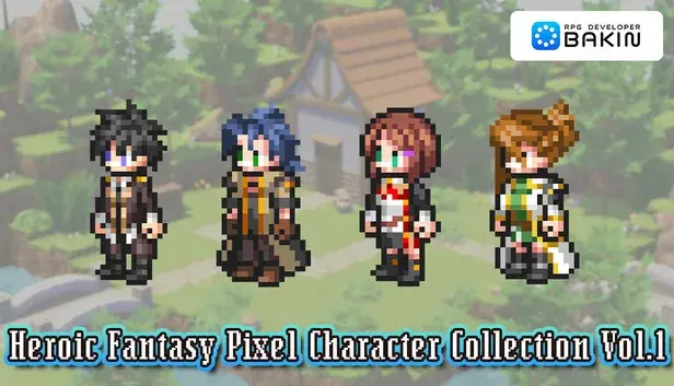 Heroic Fantasy Pixel Character Collection Vol.1