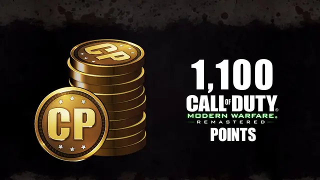 1,100 Call of Duty: Modern Warfare Remastered Points (PS4)