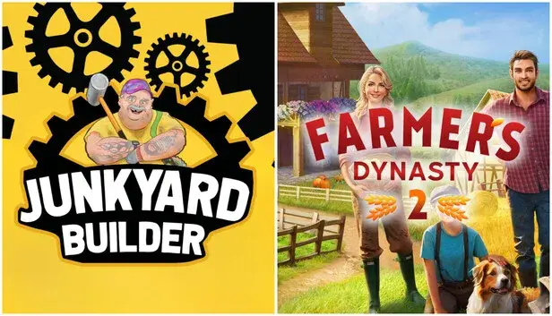 Farmer's Dynasty 2 x Junkyard Builder