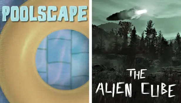 The Alien Cube x Poolscape