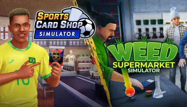 Sports Card Shop Simulator x Weed Supermarket Simulator