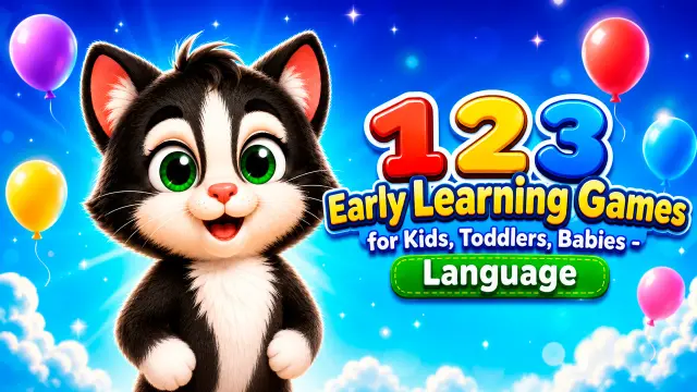 123 Early Learning Games for Kids, Toddlers, Babies - Language - Switch