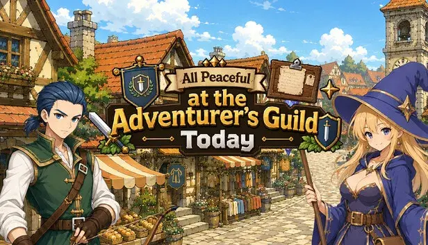 All Peaceful at the Adventurer`s Guild Today.