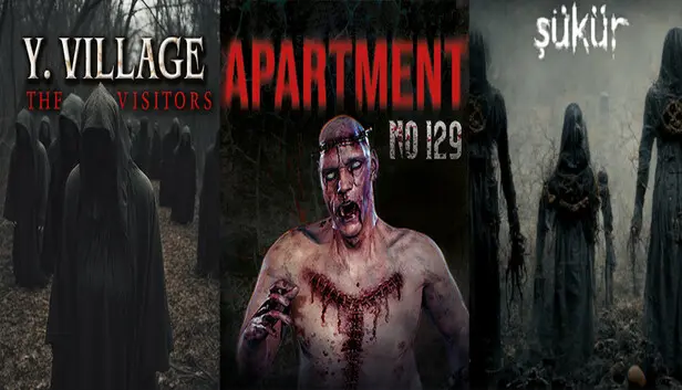 HORROR GAMES SET OF 3