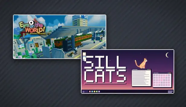 Eye On The World & Sill Cats