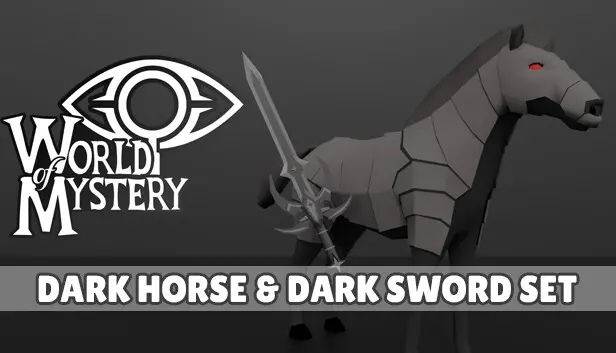 World of Mystery - Dark King Sword and Mount