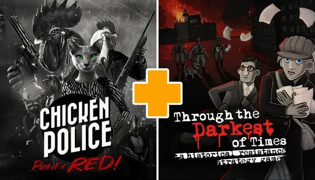 Chicken Police - Paint it RED! + Through The Darkest Of Times