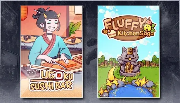Ugoku Sushi Bar & Fluffy Kitchen Saga