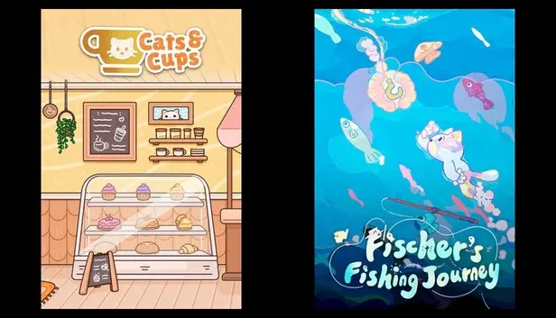 Cats & Cups & Fischer's Fishing Journey