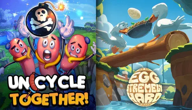 Unicycle Together + An Eggstremely Hard Game