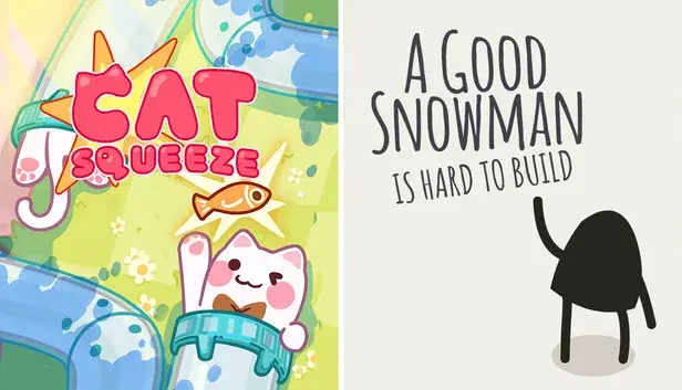 🐱Cat Squeeze x ⛄️A Good Snowman