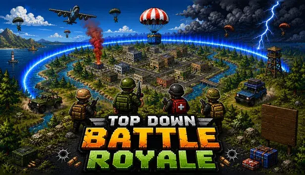 Top Down Battle Royale 2D