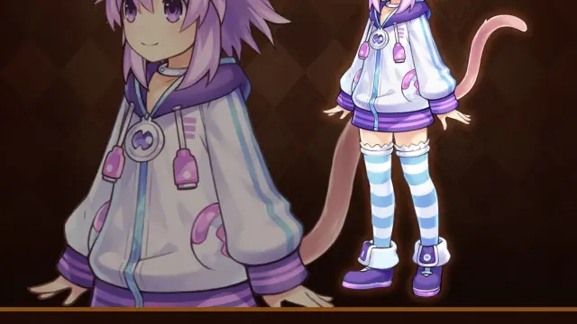 Super Neptunia RPG: Cat Ears & Tail Set - PS4
