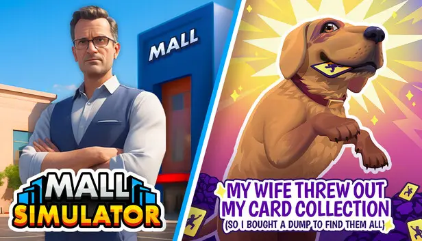 My Wife Threw Out My Card Collection (So I Bought a Dump to Find Them All) ⭐ + Mall Simulator