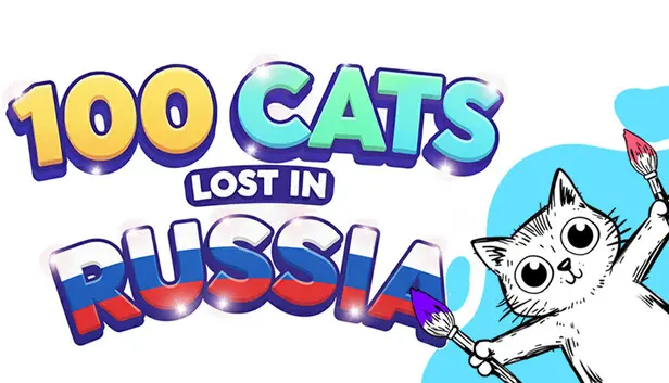 100 Cats Lost in Russia Find & Color