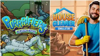 House Cleaner x Purrrifiers