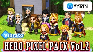 RPG Developer Bakin Vibrato NPC PIXEL PACK Vol.2