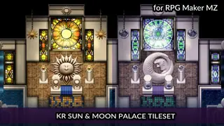 RPG Maker MZ - KR Sun and Moon Tileset