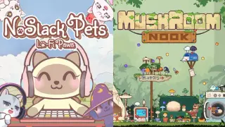 NoSlack Pets in the Mushroom Nook