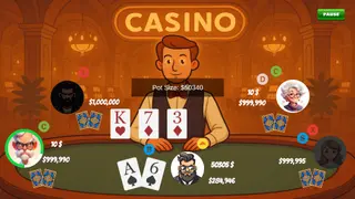 Poker Texas Holdem and Slot Machine Simulator - Xbox One