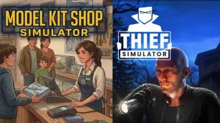 Model Kit Shop Simulator and Thief Simulator