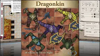 Fantasy Grounds - Dragon Kin (Token Pack)