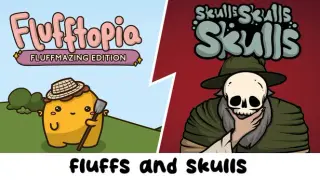Skulls & Fluffs - Skulls Skulls Skulls and Flufftopia: Fluffmazing