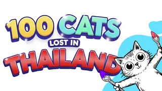 100 Cats Lost in Thailand Find & Color