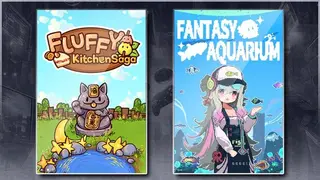Fluffy Kitchen Saga & Fantasy Aquarium