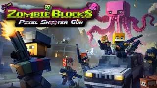 Zombie Blocks: Pixel Shooter Gun