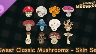 Sweet Classic Mushrooms - Skin Set - Land of Mushrooms Ultimate