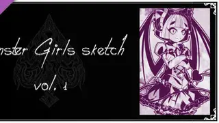 捉妖物语 Monster Girl Sketch Vol.01