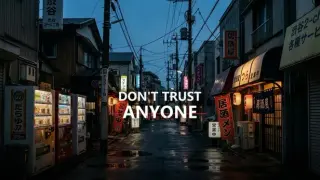 Don't trust anyone