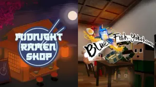 Midnight Ramen Shop x Blue Fish Yokohama