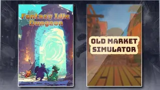 Fantasy Idle Dungeon & Old Market Simulator