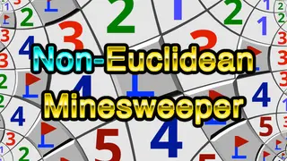 Non-Euclidean Minesweeper