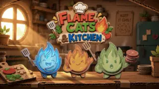 Flame, Cats & Kitchen